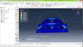 optimization cube for create a simple bridge by using the abaqus optimizer module