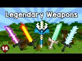 I got every legendary weapon in minecraft hardcore