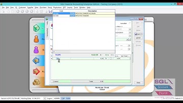 1.2 Cash Book Entry in SQL Accounting System
