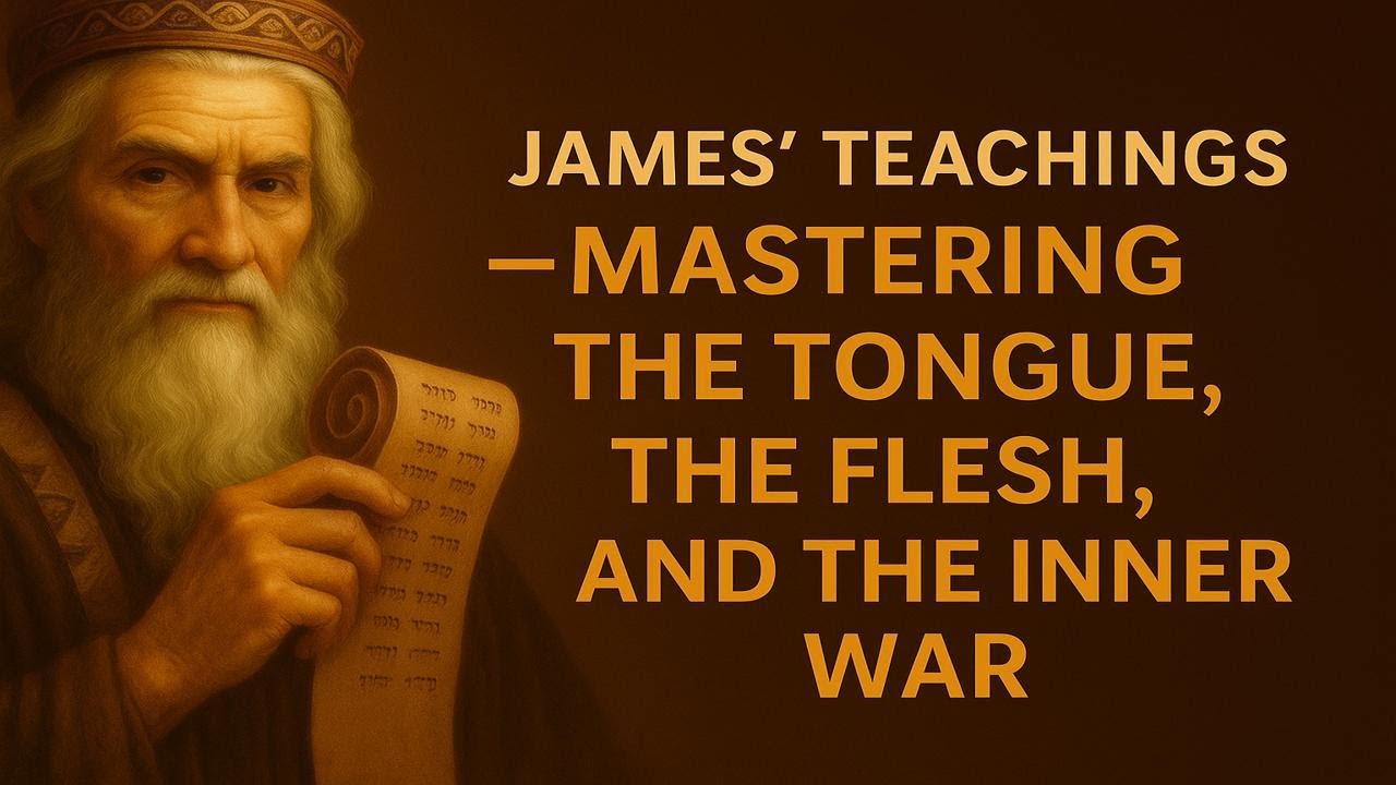 James’ Teachings — Mastering the Tongue, the Flesh, and the Inner War