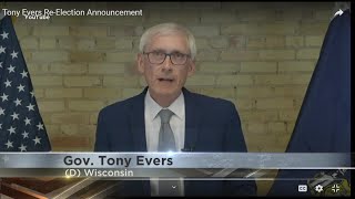 Democratic Wisconsin Gov. Evers launches bid for second term