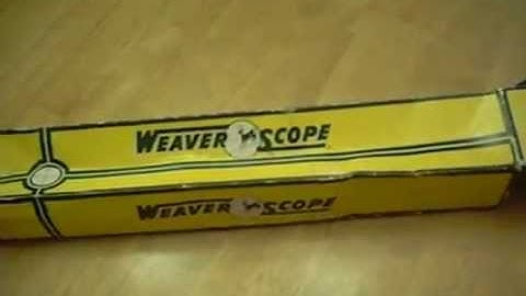 weaver scope