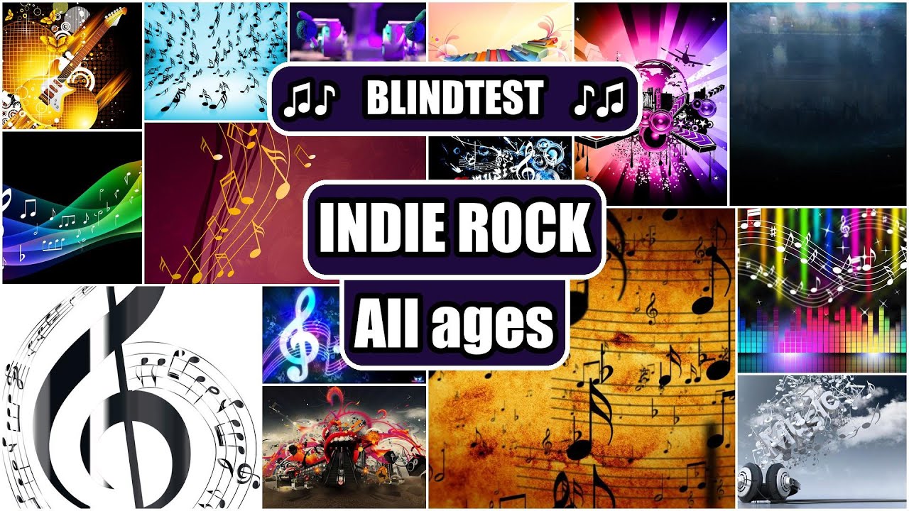 BLINDTEST - INDIE ROCK - All ages (guess the song quiz)