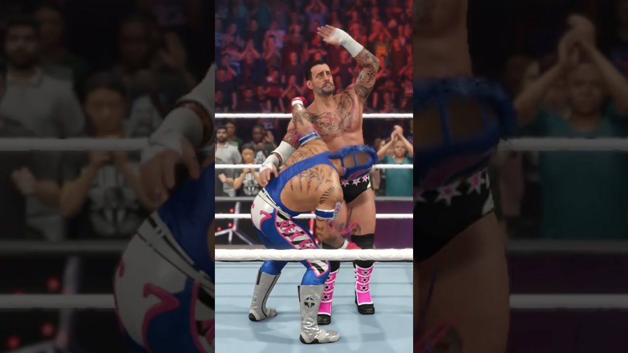 Rey Mysterio DESTROYS CM Punk in WWE Tables Match! 😱💥 
