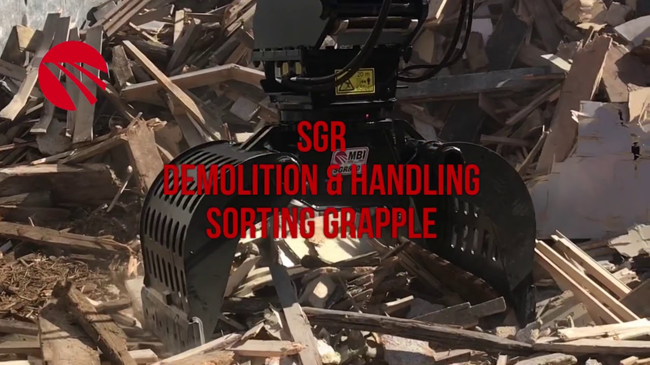 MBI - SGR Handling and Demolition Grapple