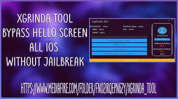 [Windows] XgRiNdA Tool Bypass Hello Screen All IOS Without Jailbreak With SN Change On Windows