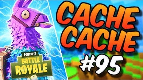 CACHE CACHE SUR MINECRAFT ! MAP FORTNITE ! EPISODE 95 !