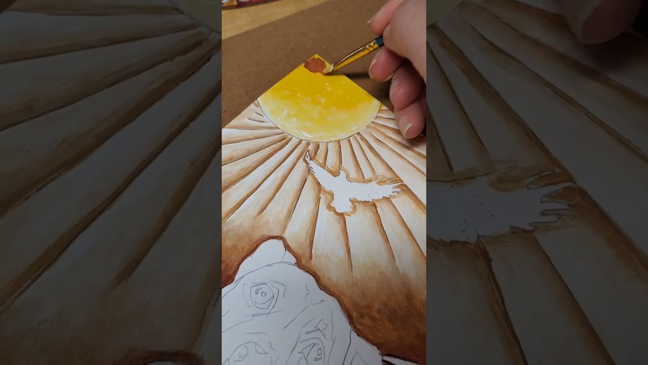 Work in progress on this custom dog portrait of my grandpup Finn, for my daughters birthday