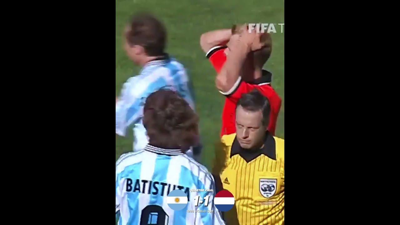 Argentina vs Belanda - Piala Dunia 1998