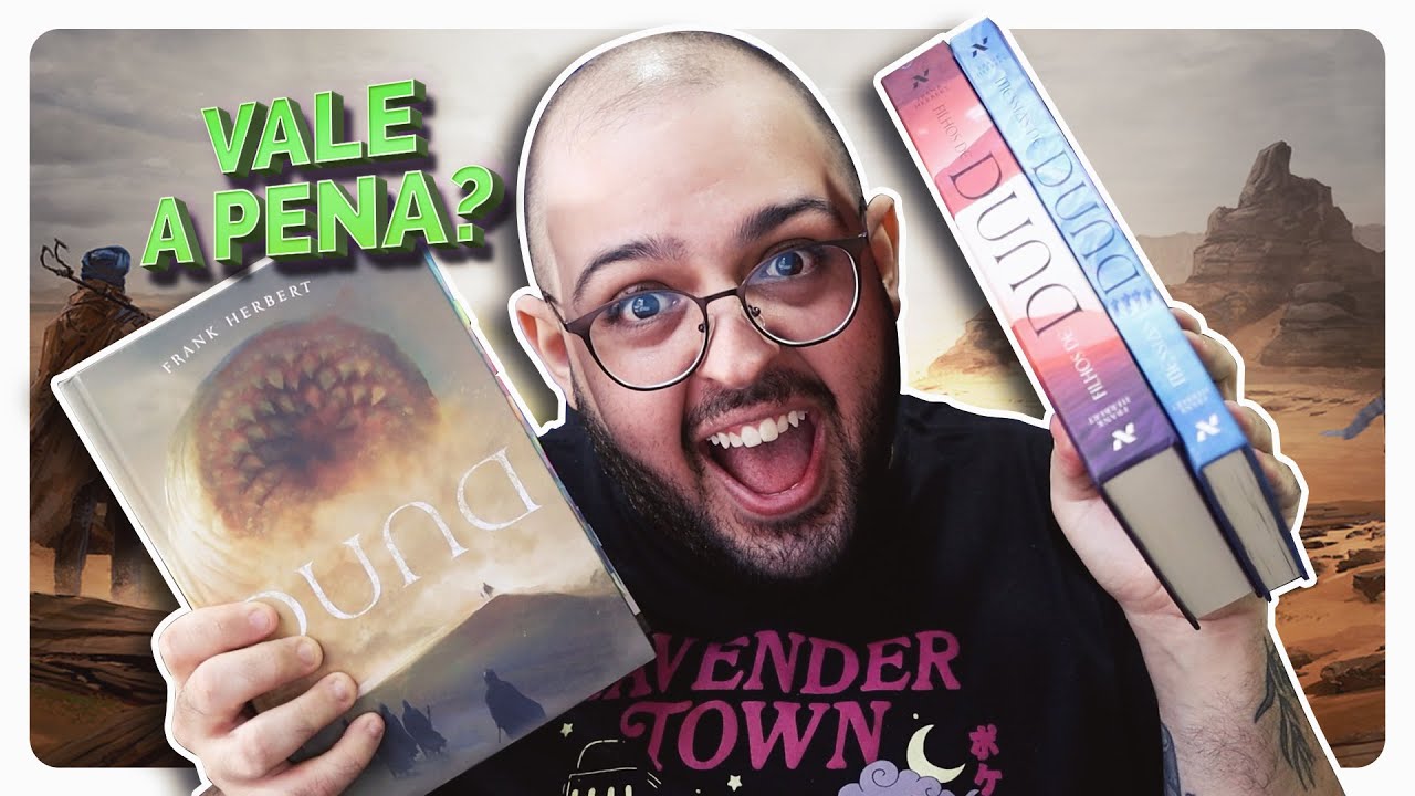 Eu finalmente li DUNA (e toda a trilogia ainda) | Sem spoilers