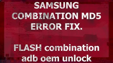 ALL SAMSUNG MD5 ERROR FIXED  #ODIN_TOOl_COMBINATION_FAIL_FIX  samsung j600g u4 frp file