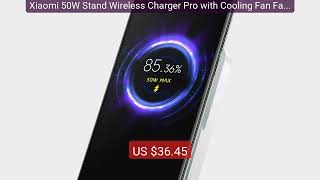 Xiaomi 50W Stand Wireless Charger Pro with Cooling Fan Fast Ch... — Hot Deal 2026 | Limited Offer!