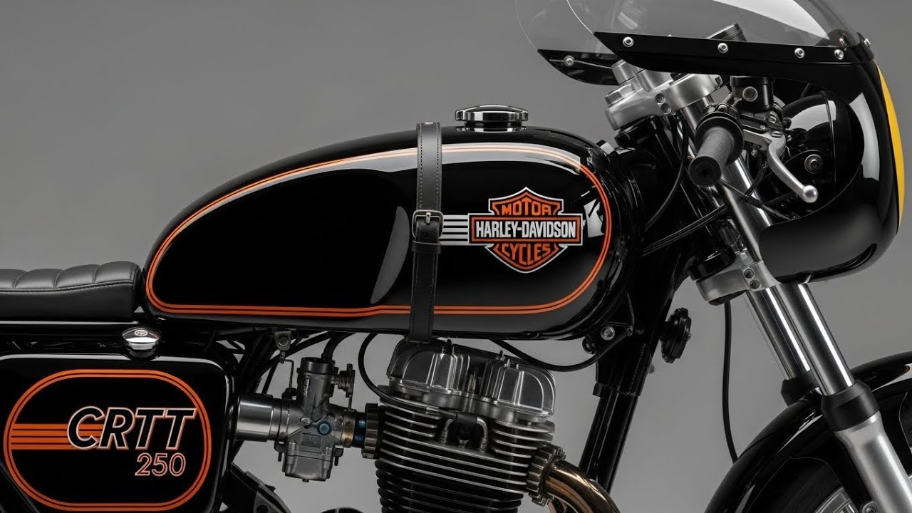 NEW Harley-Davidson Crtt 250 REVEALED (2026) 🔥 Small Engine, Big Harley Attitude