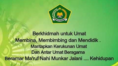 Thumbnail of MARS KEMENTERIAN AGAMA LIRIK TANPA VOKAL EDISI BARU(KARAOKE)