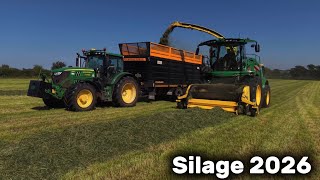 Silage 2026 ~ Edenfield Farms 2nd Cut Silage ~ Hoyles Contracting 