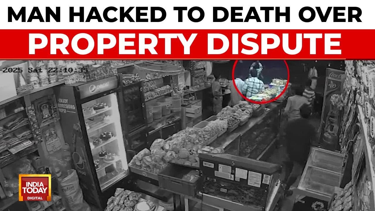 Deadly Attack Caught On Camera In Koppal, Karnataka: Man Hacked To Death Over Property Dispute