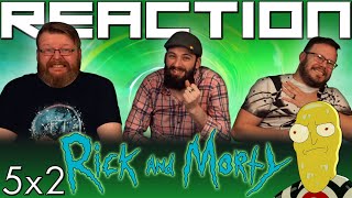 Rick and Morty 5x2 REACTION!! 'Mortyplicity'