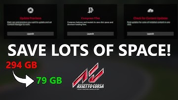 How to DRASTICALLY Reduce the Size of Assetto Corsa! - Content Manager