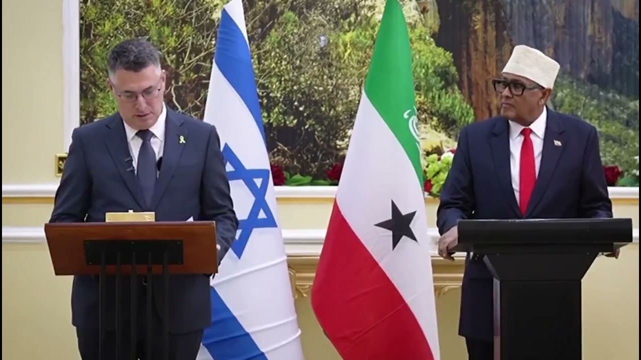 Israel officially recognises Somaliland as an independent sovereign state.