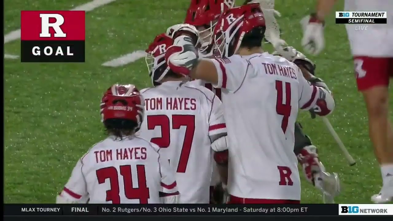 BTN Highlights: Men's Lacrosse Defeats Ohio State in Big Ten Semifinals