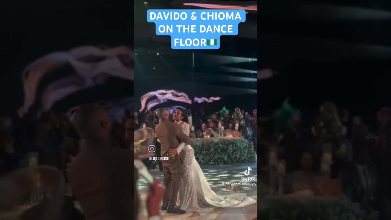 Davido Chioma On The Dance Floor Nigeria Chivido2025