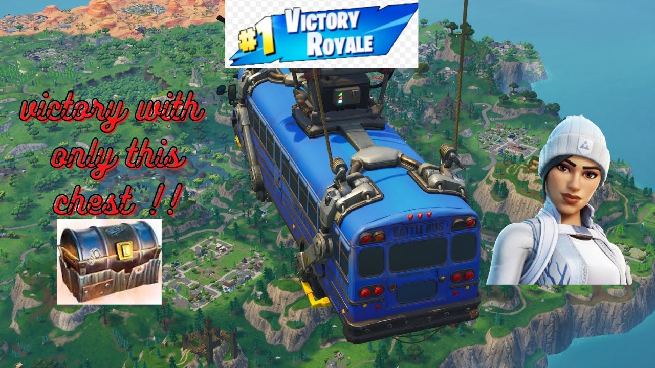 victory royal with only bunker chests fortnite season 6 ps4 ( with some memes 😉 )