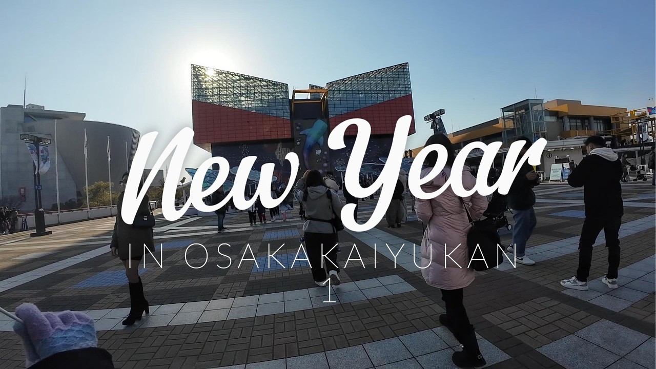 在日华人带你看：新年人気游，人比鱼还多 之 大阪海游馆 1