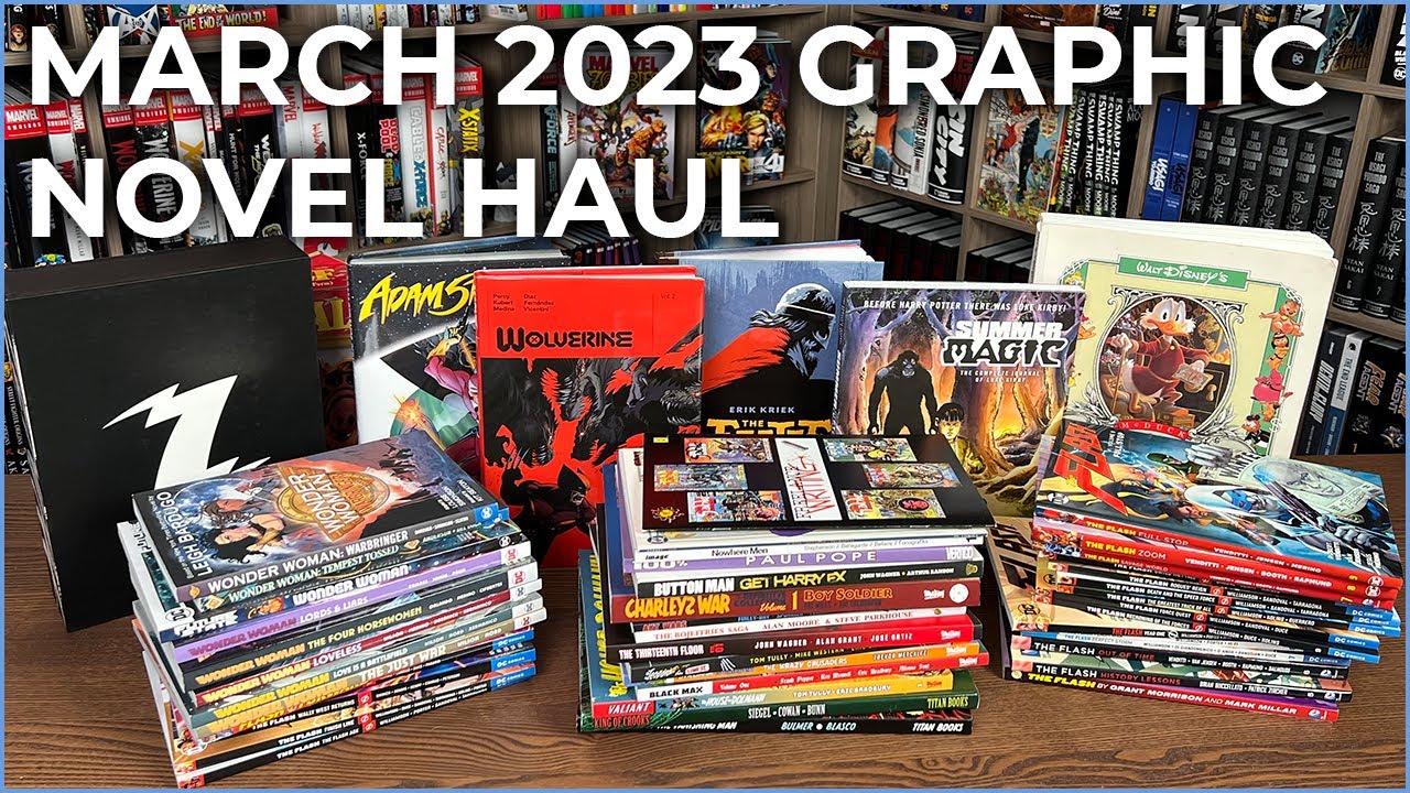 Graphic Novel, Omnibus, Absolutes, TPBs and comic Haul March 2023! YouTube