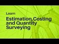 Construction Estimation Costing and Quantity Survey Videos