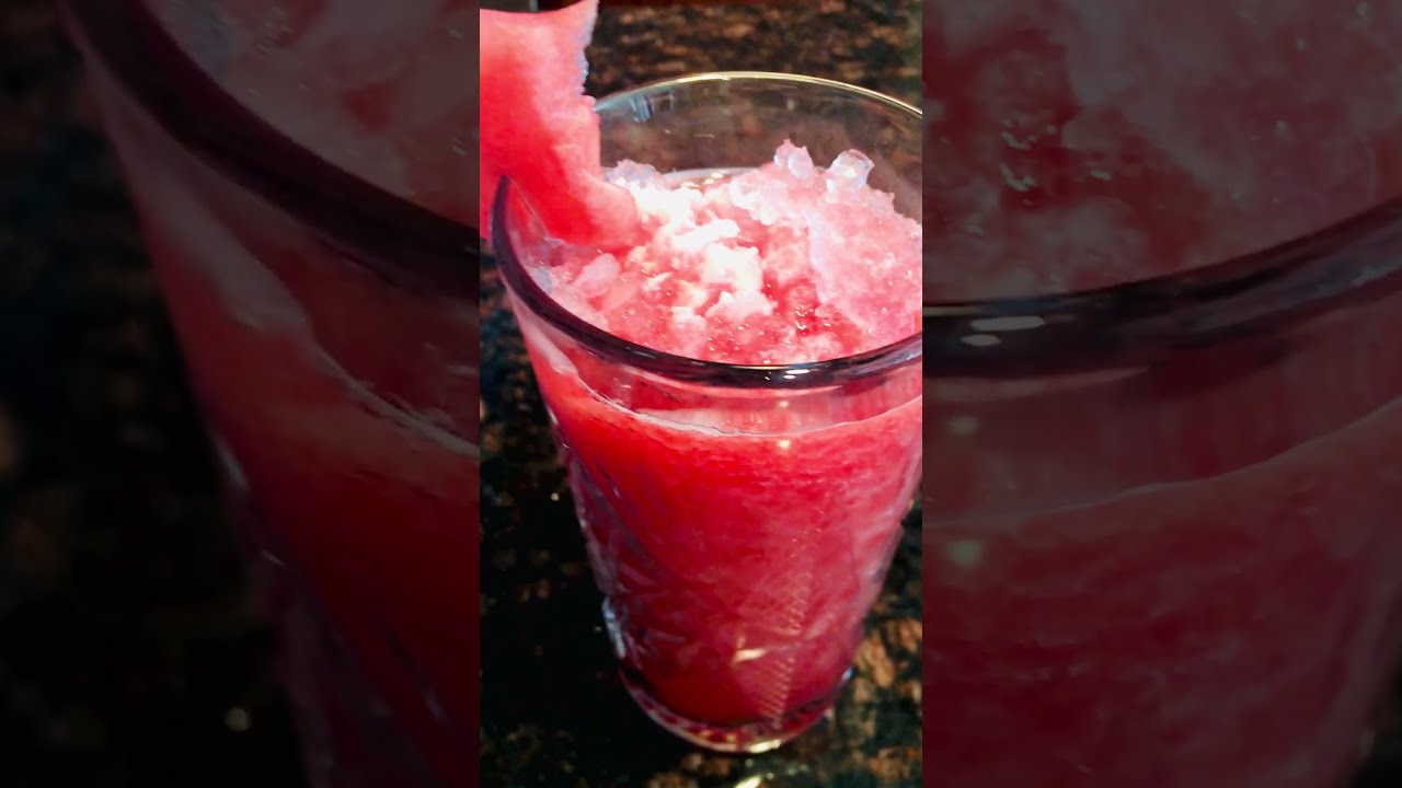 COOL LEMON WATERMELON CRUSHED ICE SMOOTHIE 