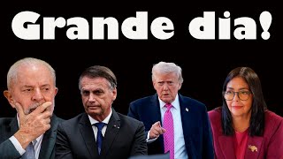 Grande dia! Anistia GERAL - Bolsonaro em casa e Trump agindo