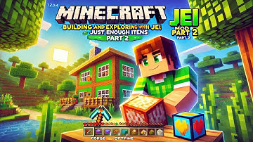 Minecraft 1.20.4 | Building and Exploring with JEI Mod! [ForgeOptifine] # 2