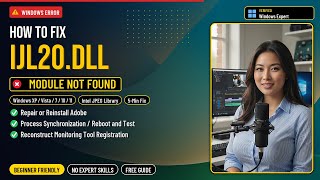 Fix ijl20.dll Image Error! Fix Error Loading Python Dll On Windows 2023 Updated
