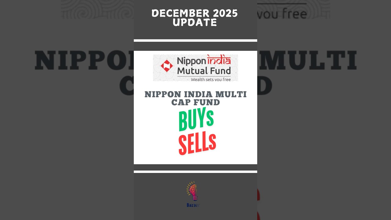 December 2025 - Nippon India Multi cap Fund portfolio update 