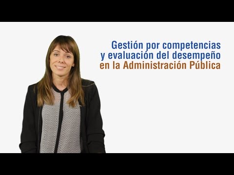 Curso de Gestión por competencias y evaluación del desempeño en la Administración Pública