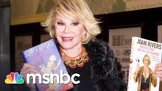 Joan Rivers, iconic comedian, dies at 81 | msnbc