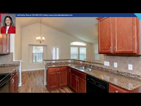 813 Siena Court, Harker Heights, TX home video tour