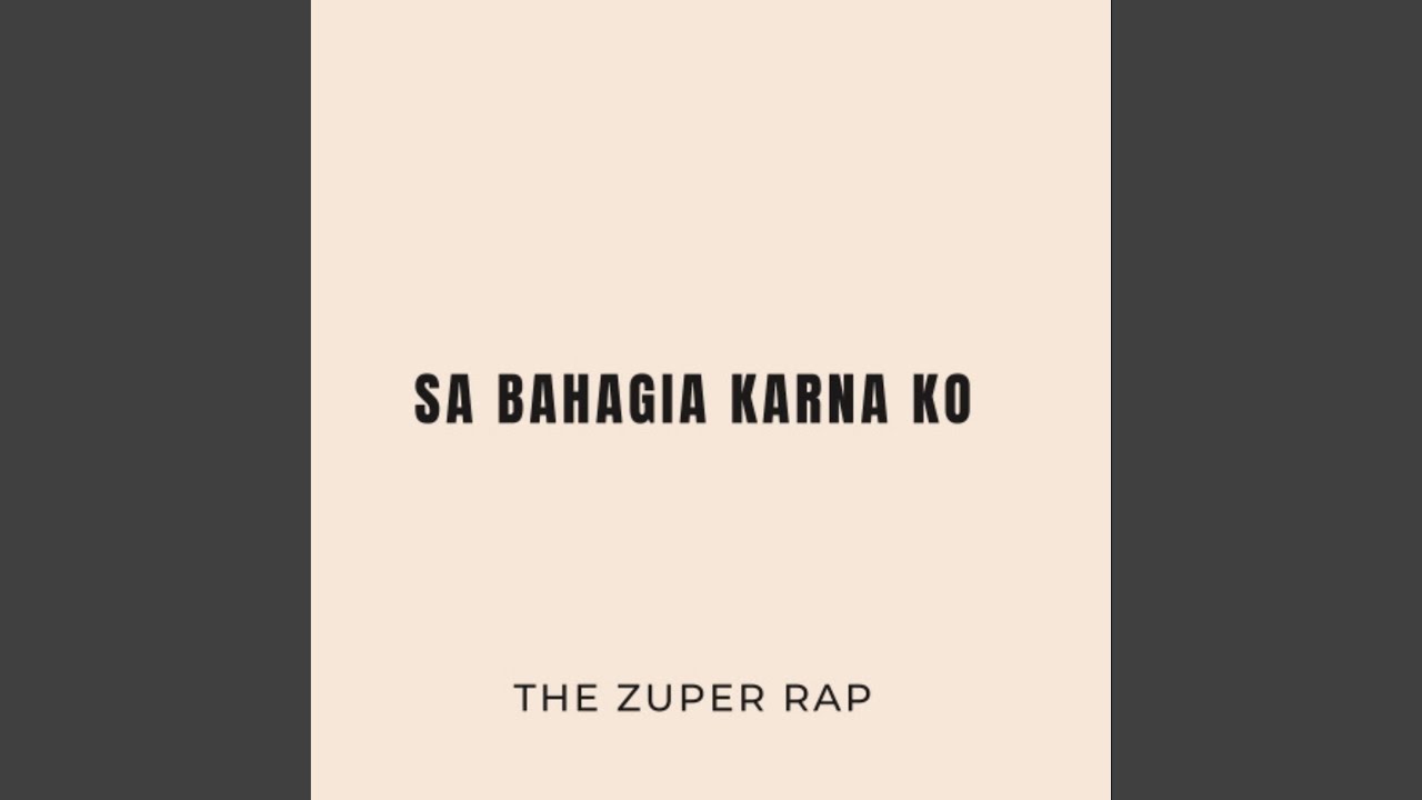 Sa Bahagia Karna Ko (Preview)