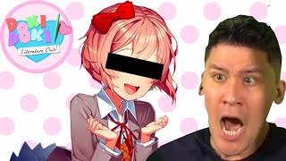 TRIGGER WARNING: Most Shocking Scene in Doki Doki Literature Club (SPOILERS) Sayori Reaction