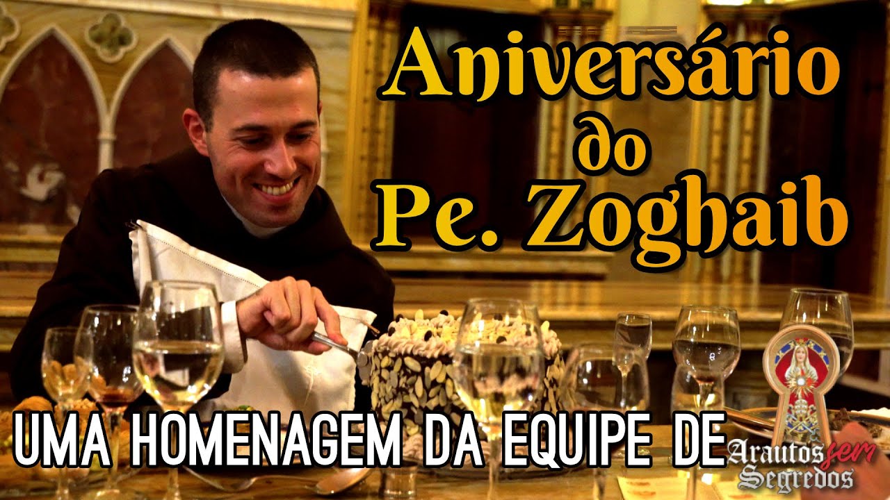 FELIZ ANIVERSÁRIO Pe. Zoghaib | (Arautos sem segredos. 16 jun. 2023)