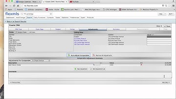 Flex MLS CMA example