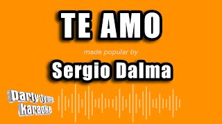 Sergio Dalma  Te Amo versin Karaoke