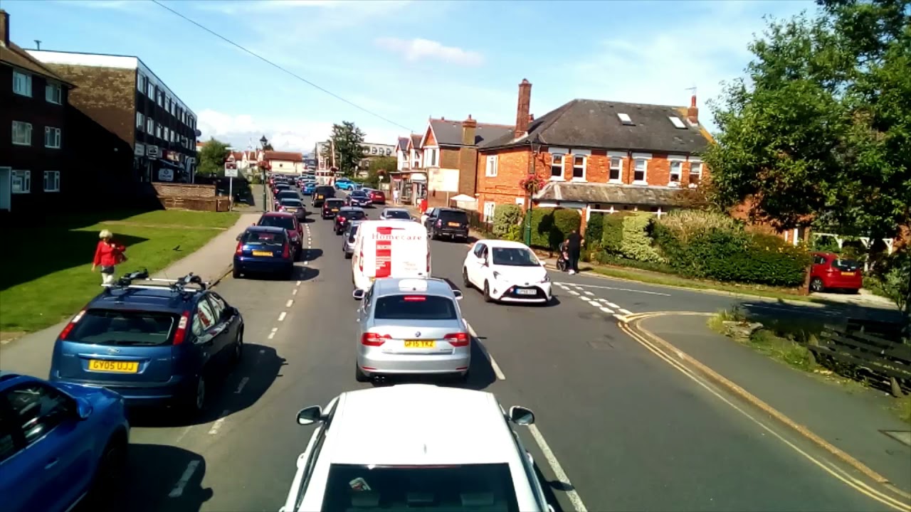 🇬🇧 BUS ROUTE TIMELAPSE | Stagecoach South East 6: Eastbourne Town Centre ➔ Langney