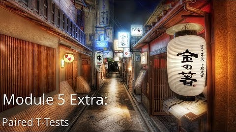 Module 5 Problem 7: Paired Samples Test in StatCrunch