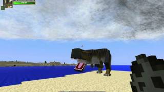 Jurassic Craft Mod Showcase screenshot 2