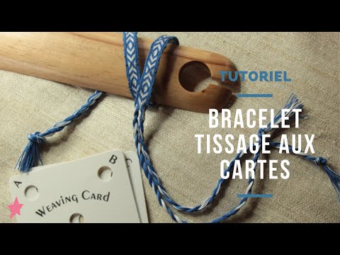 DIY Card Weaving Bracelet for Beginners