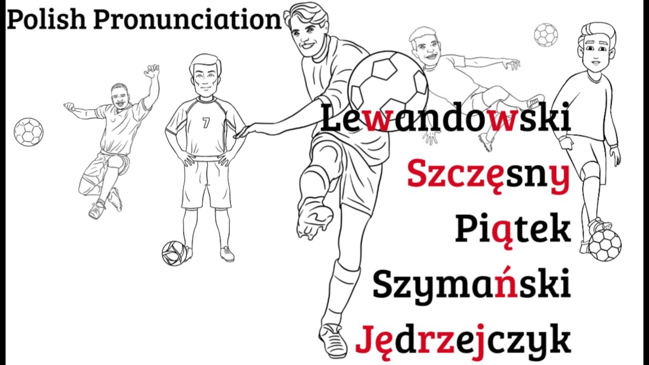 Polish footballers - how to pronounce  their names