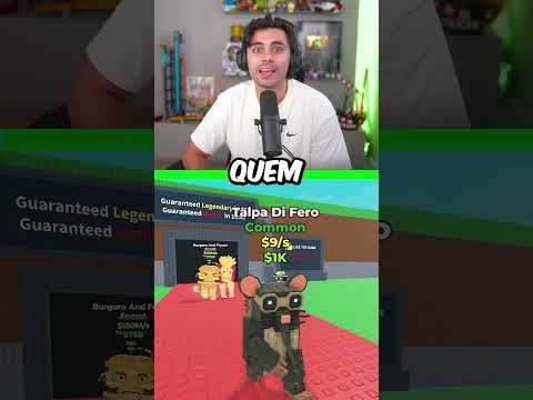 BURGURU NA ESTEIRA DO ROUBE UM BRAINROT...☠️