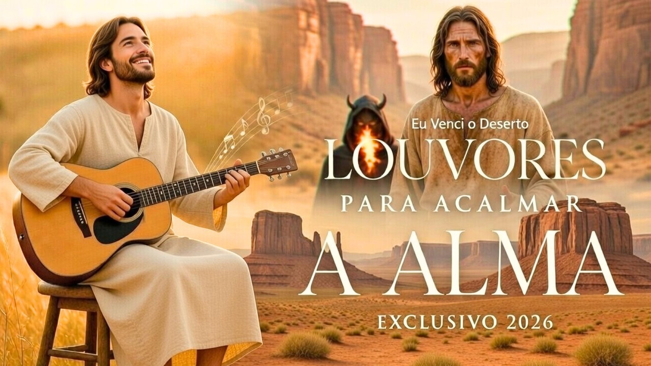 💫LANÇAMENTO GOSPEL 2026 | EU VENCI O DESERTO | TOP LOUVORES DE ENTREGA E ESPERANÇA 🙏🙌✝️
