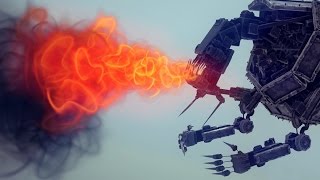 PURE NIGHTMARE FUEL - Besiege Alpha Sandbox